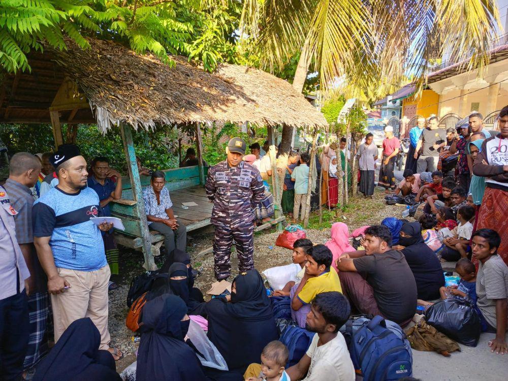 36 Rohingya Mendaratkan Diri di Bireuen, Termasuk Anak-anak