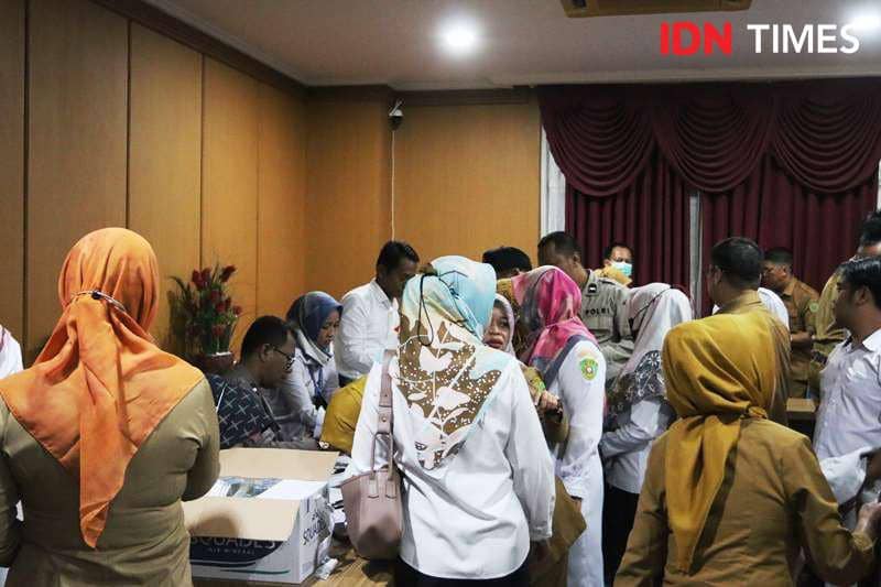 Pemkab PPU Gelar Tes Urine Pegawai untuk Antisipasi Narkoba