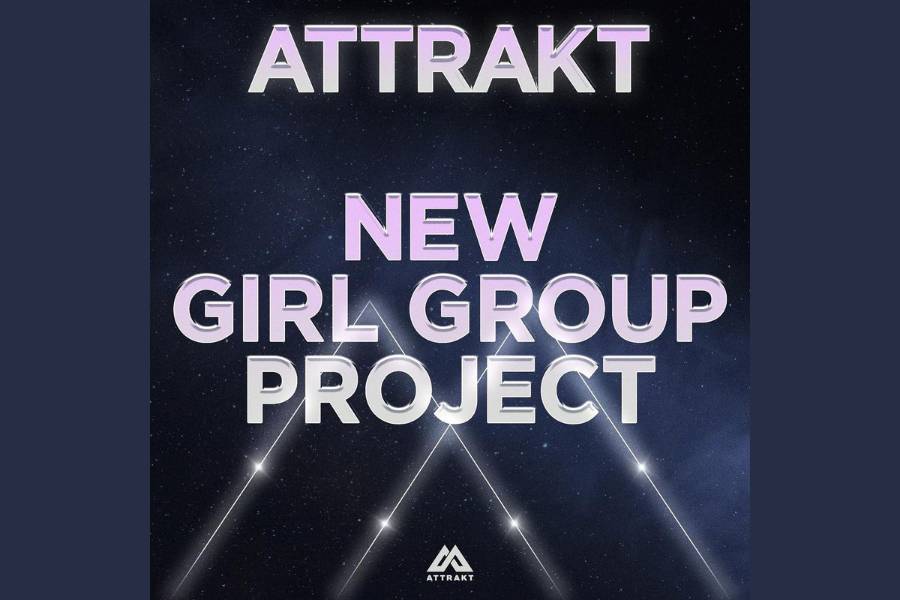 poster audisi girl grup baru ATTRAKT (instagram.com/theattrakt)