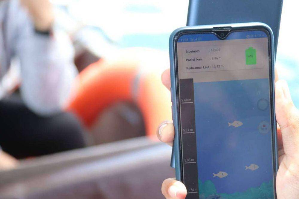 tampilan aplikasi Fish Go yang mirip denganPokémon GO (dok. Fish Go Indonesia)