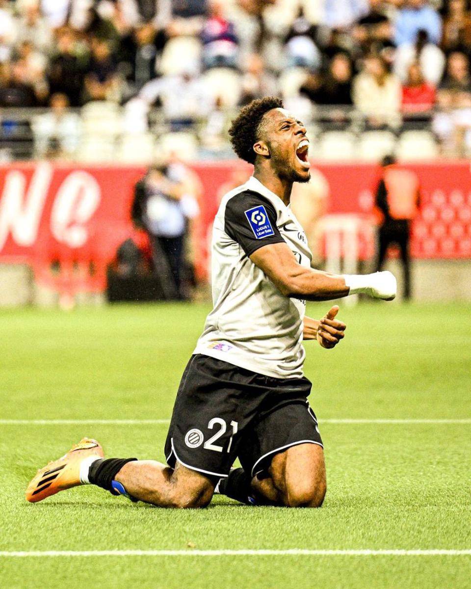 Elye Wahi saat berseragam Montpellier. (instagram.com/e.wahi7/)