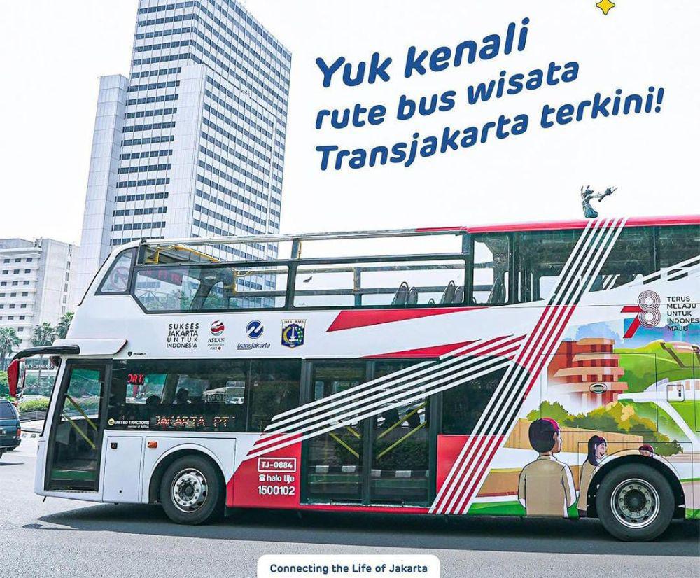 TransJakarta Tambah Layanan Bus Wisata Mulai 17 Oktober, Catat Rutenya
