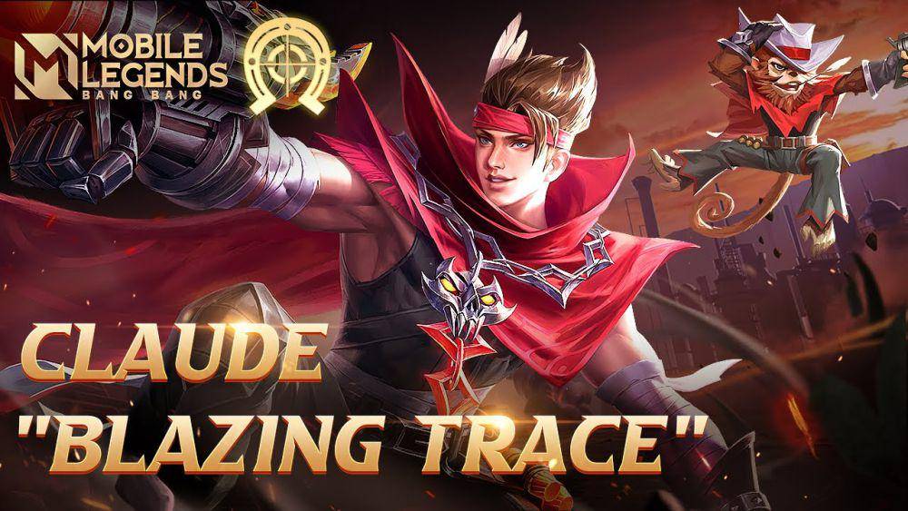 tampilan skin Claude Blazing Trace (dok. Moonton/Mobile Legends)