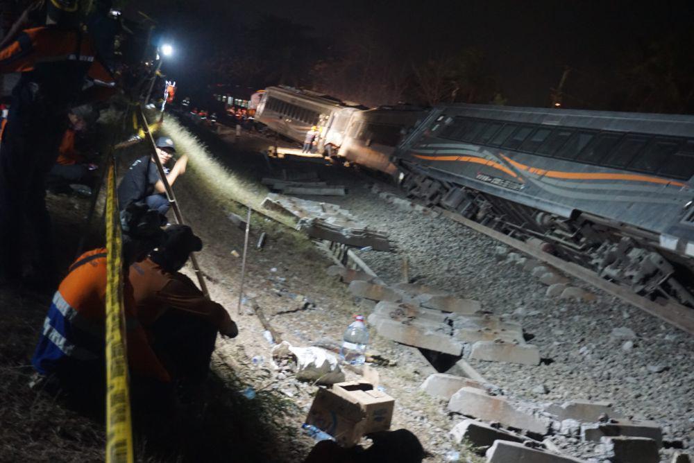 Masinis KA Argo Wilis Maksimalkan Rem Hindari Kecelakaan Fatal