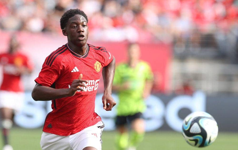 Kobbie Mainoo (twitter.com/ManUtd)