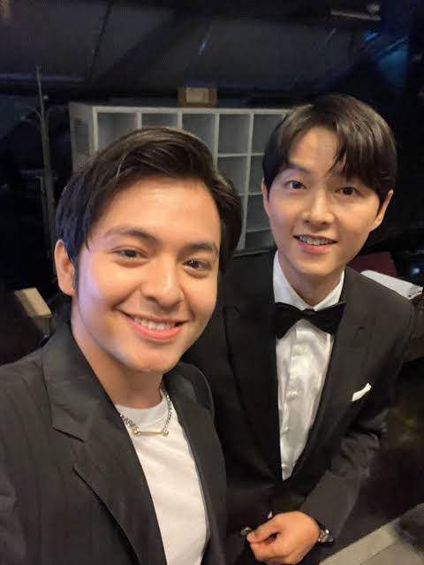 potret Angga Yunanda bersama Song Joong Ki (instagram.com/angga)