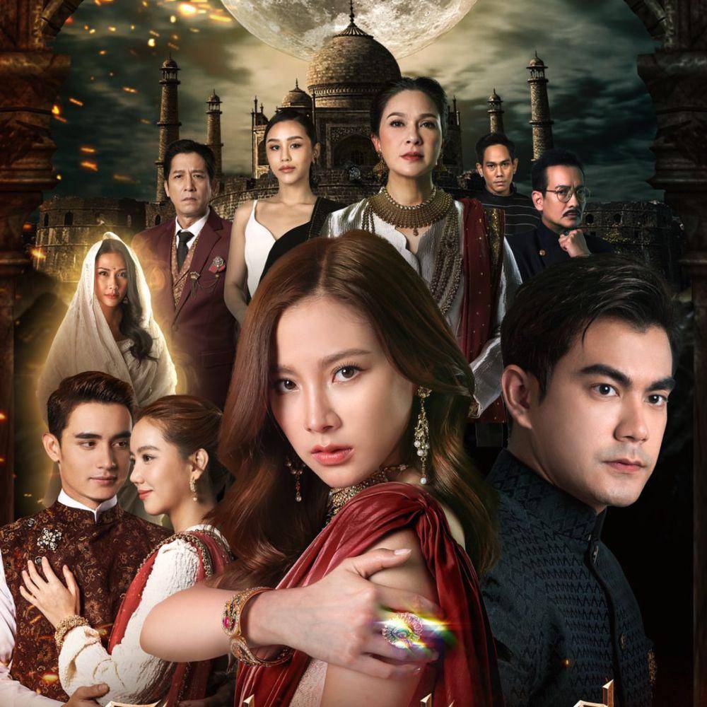 Poster drama Thailand The Curse of Saree (dok. iQIYI/The Curse of Saree)