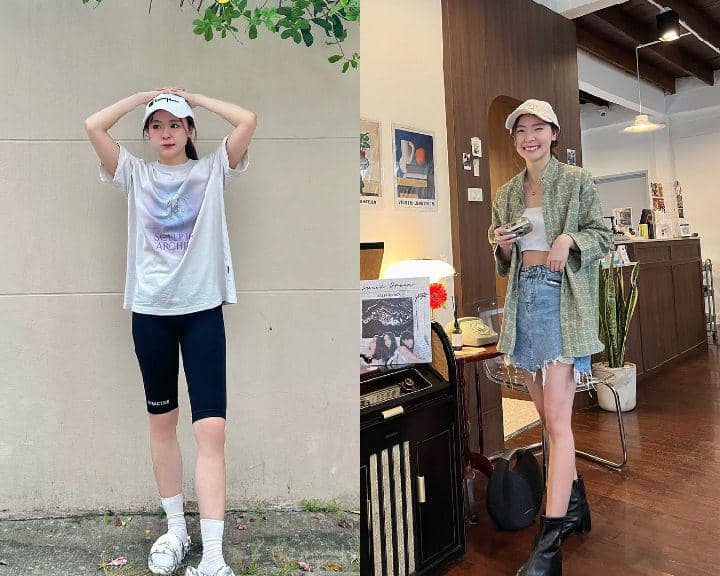 11 Ide Pakai Baseball Cap ala June Wanwimol, Bikin Kece Abis