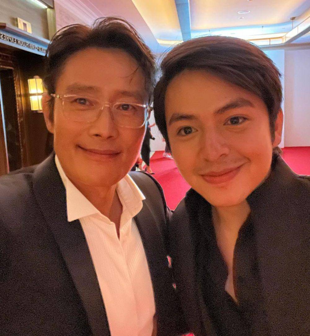 potret Angga Yunanda bersama Lee Byung Hun (instagram.com/angga)