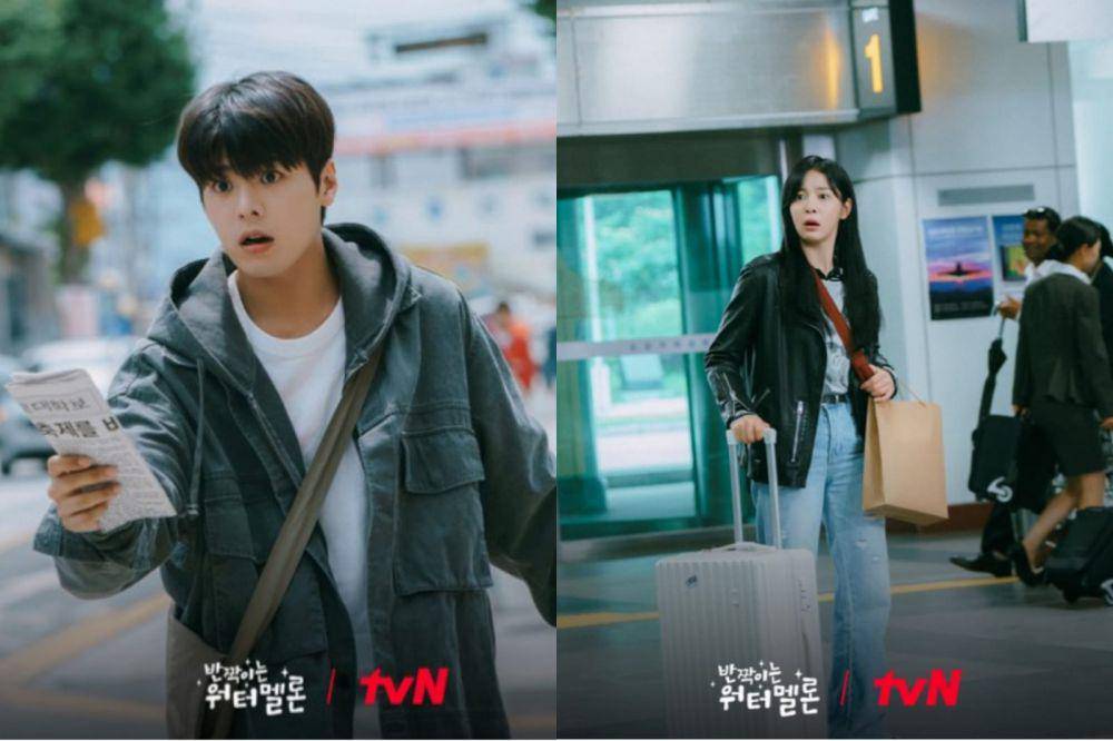 Ha Eun Gyeol (Ryeo Un) dan On Eun Yu (Seol In Ah) di drama Twinkling Watermelon (dok. tvN/Twinkling Watermelon)