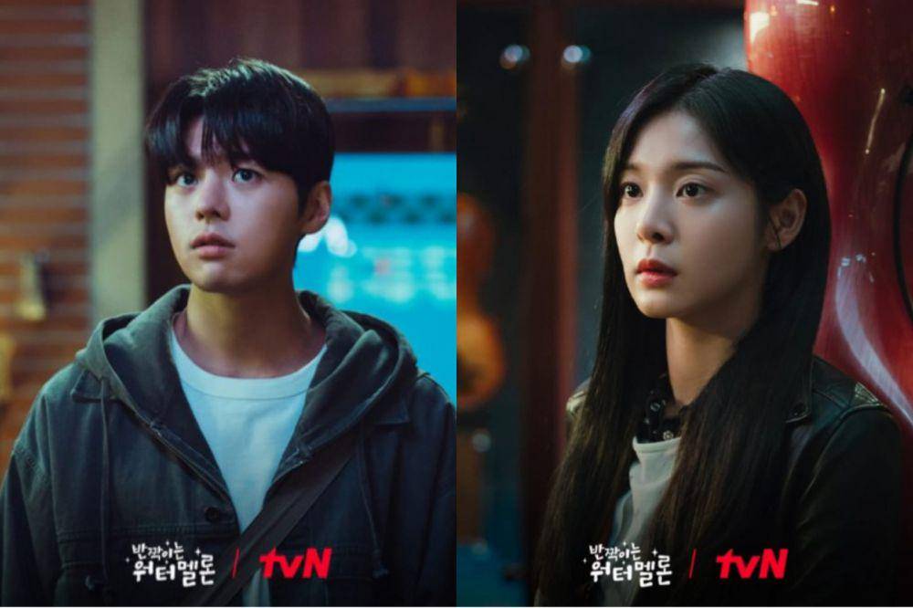 Ha Eun Gyeol (Ryeo Un) dan On Eun Yu (Seol In Ah) di drama Twinkling Watermelon (dok. tvN/Twinkling Watermelon)