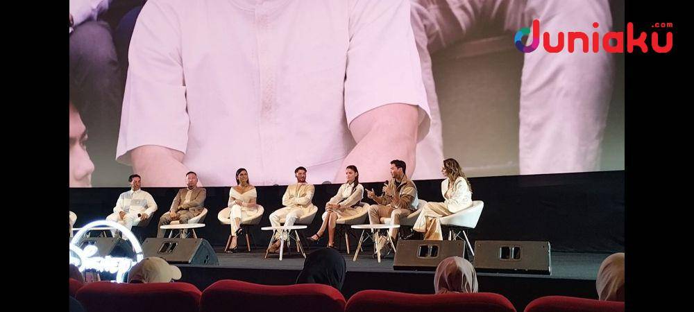 Foto dari press conference Wedding Agreement The Series Season 2. (Duniaku.com/Fahrul Nurullah)