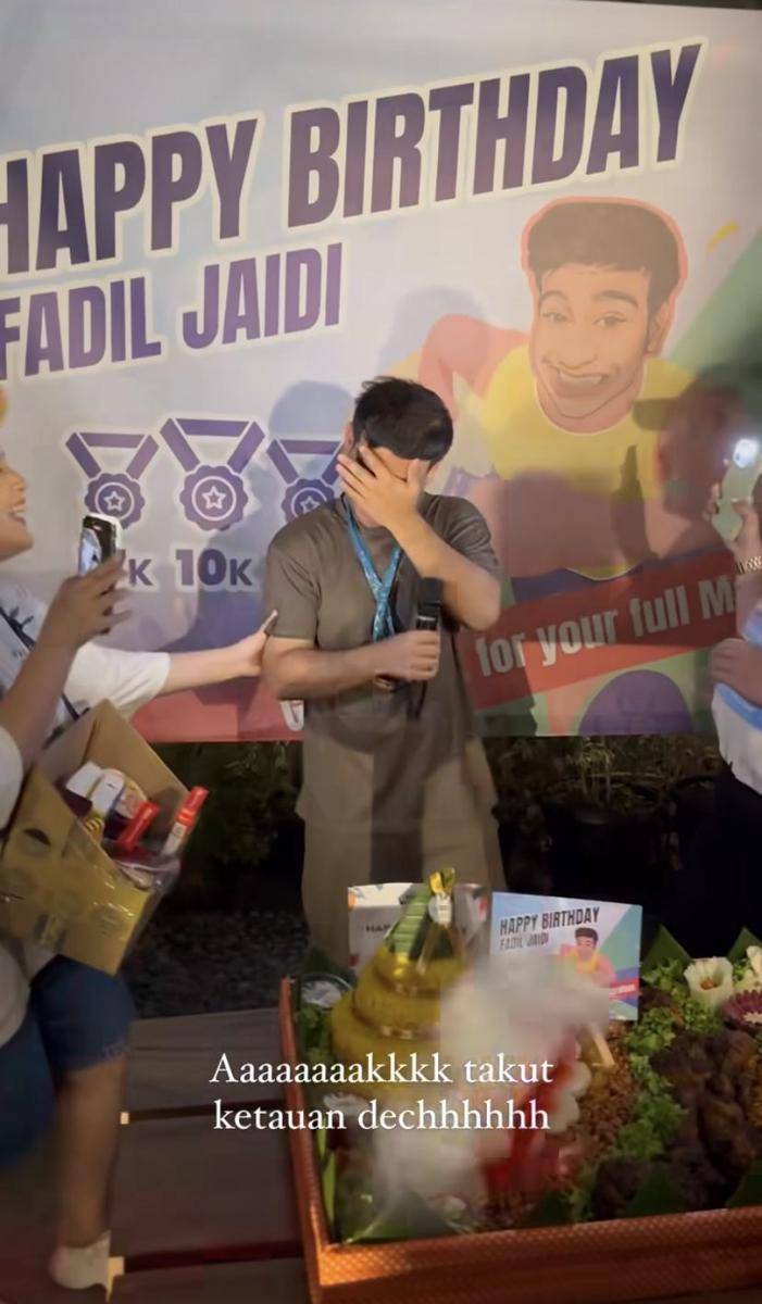 pesta ulang tahun Fadil Jaidi ke-29 (instagram.com/meidianaw)