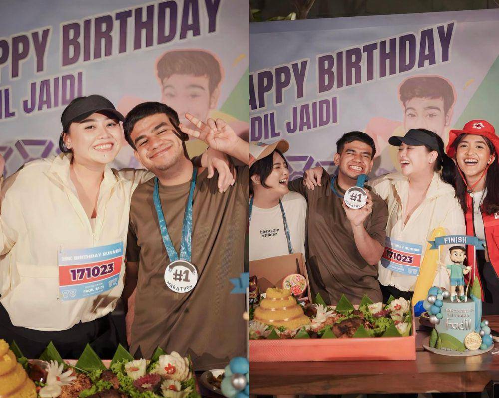 pesta ulang tahun Fadil Jaidi ke-29 (instagram.com/clarissaputri_)