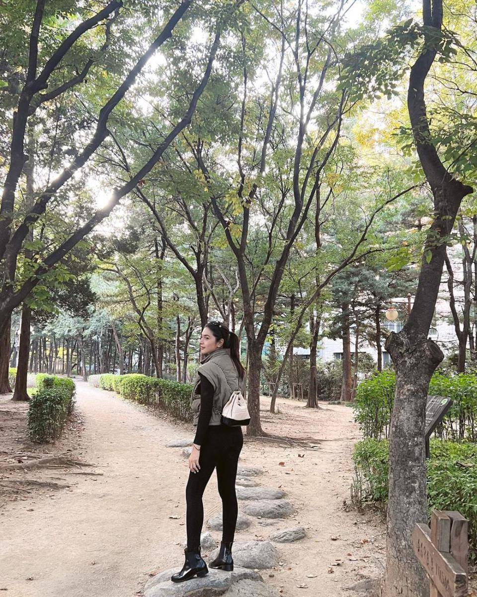 potret Nabila Syakieb di Korea (instagram.com/nsyakieb85)