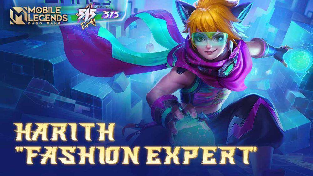 tampilan skin Harith Fashion Expert (dok. Moonton/Mobile Legends)