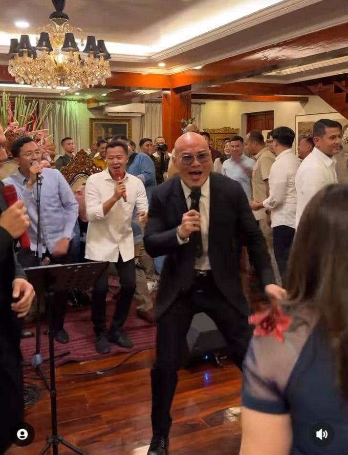Deddy corbuzier hadiri ulang tahun Prabowo (Instagram.com/mastercorbuzier)