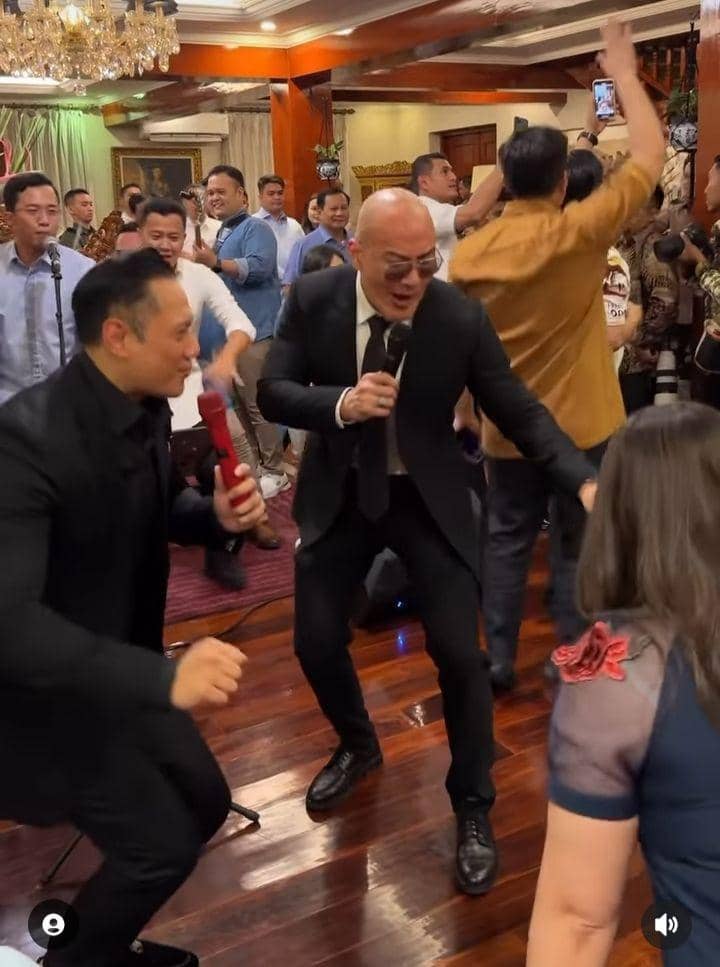Deddy corbuzier hadiri ulang tahun Prabowo (Instagram.com/mastercorbuzier)