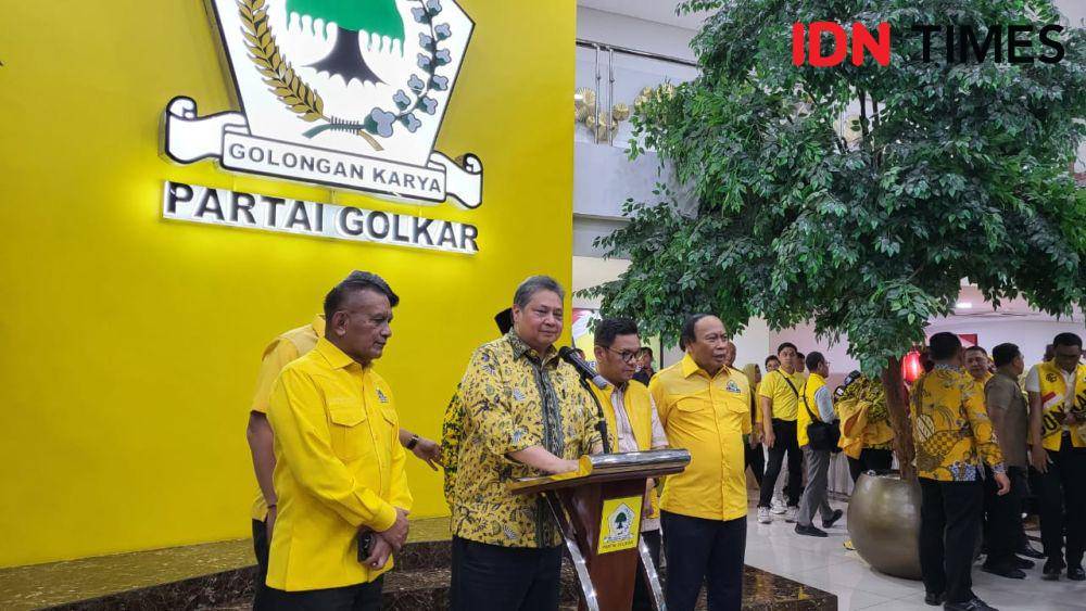 Ketua Umum Partai Golkar, Airlangga Hartarto (IDN Times/Ridwan Aji Pitoko)