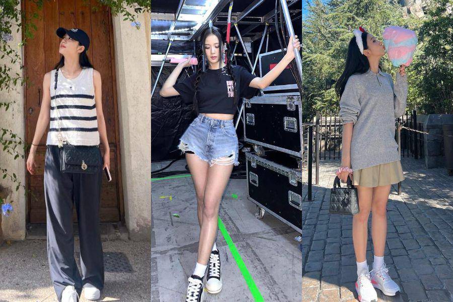 Daily outfit ala Jisoo BLACKPINK (instagram.com/sooyaaa_)