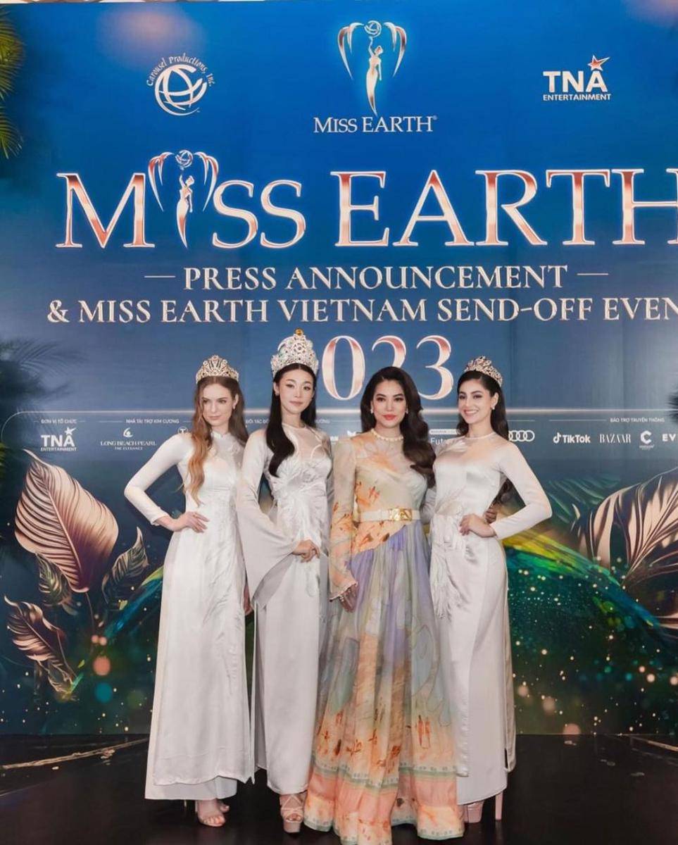 Potret Kunjungan Miss Earth 2022 Mina Sue Choi ke Vietnam (Instagram.com/missearth)