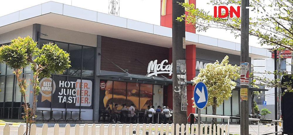 Ancaman Boikot, Gerai-Gerai McDonald's di Makassar Dijaga Polisi