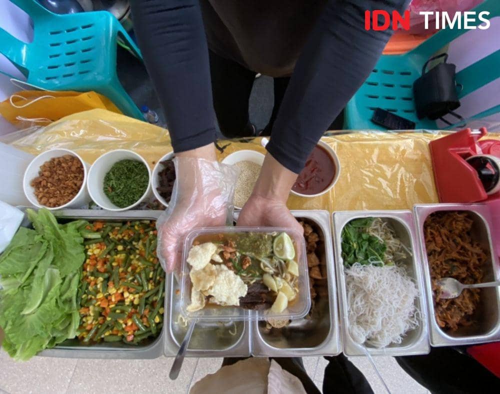 IVS dan VSI Sumut menggelar acara bertajuk Medan Vegan Festival di Riva Park, Deli Park (IDN Times/Indah Permata Sari)