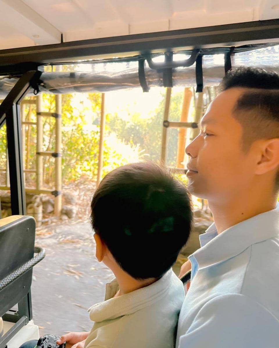 potret keluarga Larissa Chou (instagram.com/ikram_rsd)