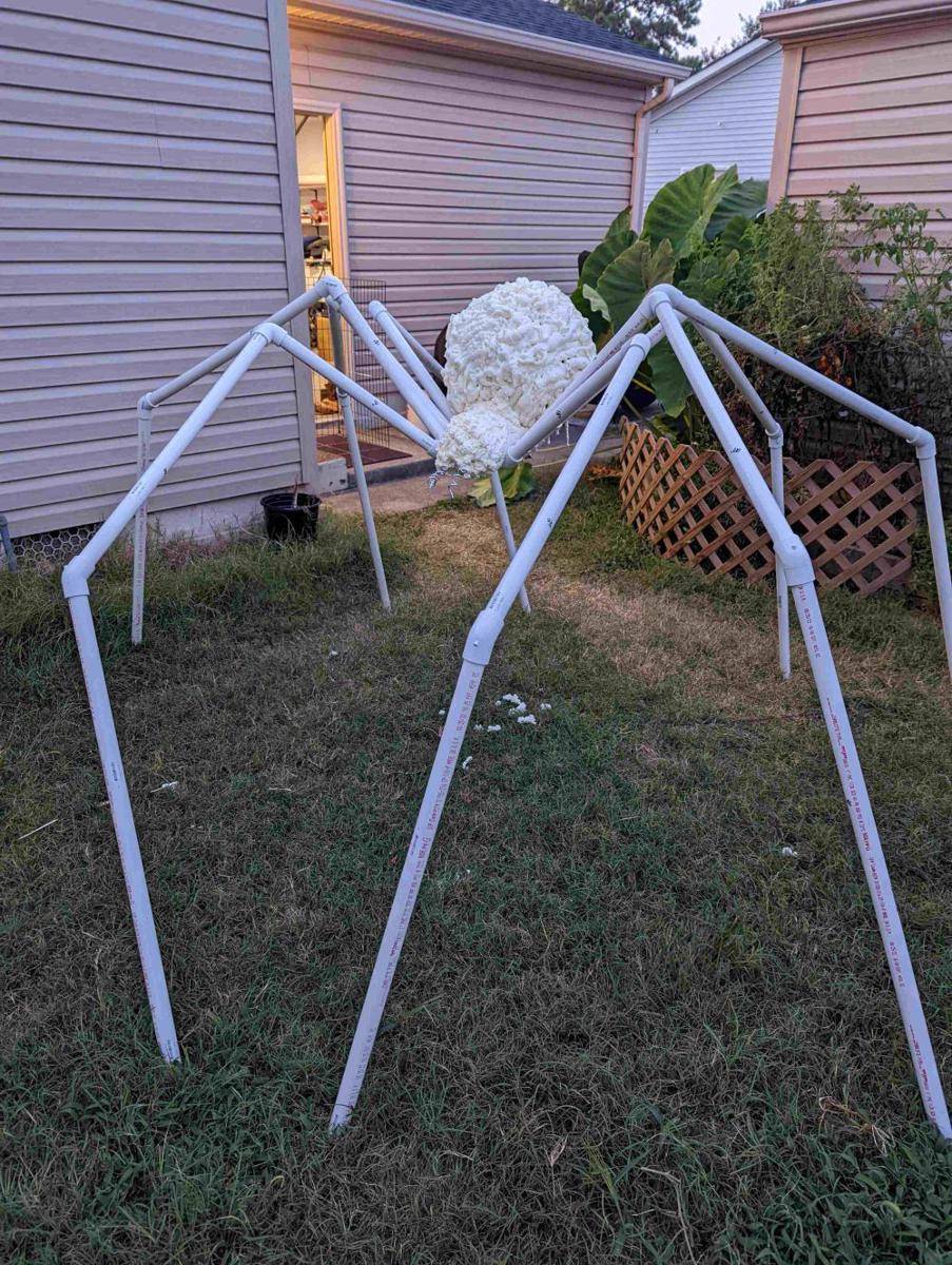 potret dekorasi laba-laba untuk Halloween (reddit.com/user/fallformysub)