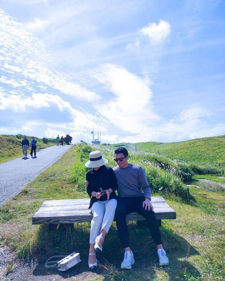 Syahrini di Kyushu (Instagram.com/princessyahrini)