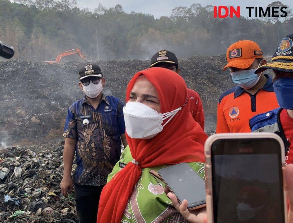 Wali Kota Bandar Lampung, Eva Dwiana. (IDN Times/Rohmah Mustaurida)