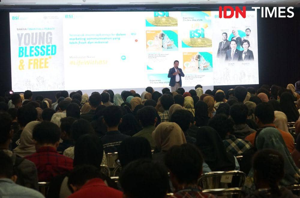 Direktur Utama PT Bank Syariah Indonesia Tbk. (BSI), Hery Gunardi. (IDN Times/Herlambang Jati Kusumo)
