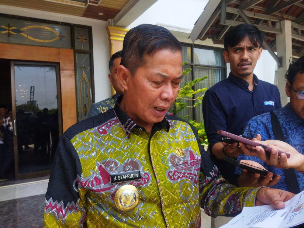 Akhirnya Syafrudin Kembalikan Mobil Dinas ke Pemkot Serang