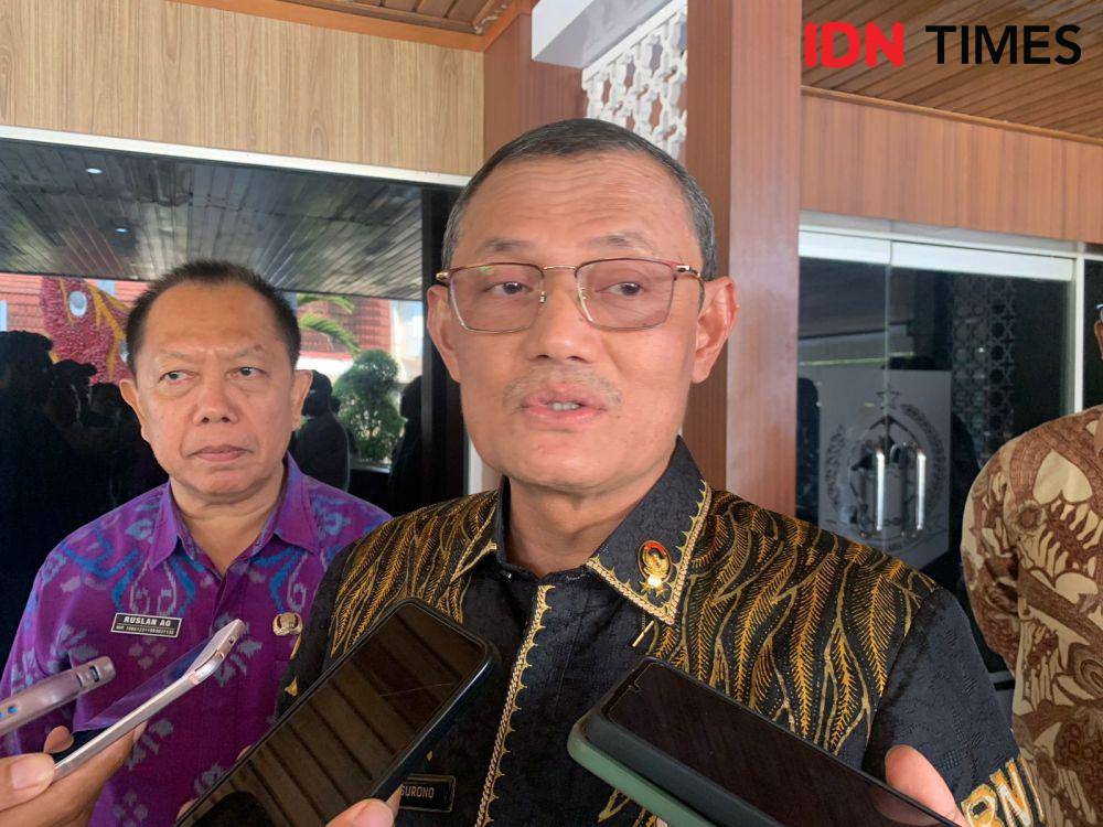 Sekretaris Utama BNPT Bangbang Surono. (IDN Times/Muhammad Nasir)