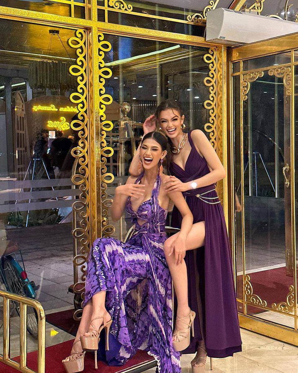 Potret Ritassya Wellgreat Bersama Finalis Miss Grand International 2023 (Instagram.com/sophiamosako)