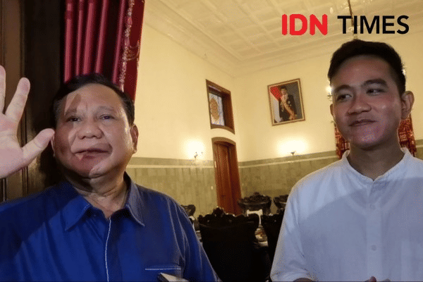 Prabowo dan Gibran. (IDN Times/Larasati Rey)