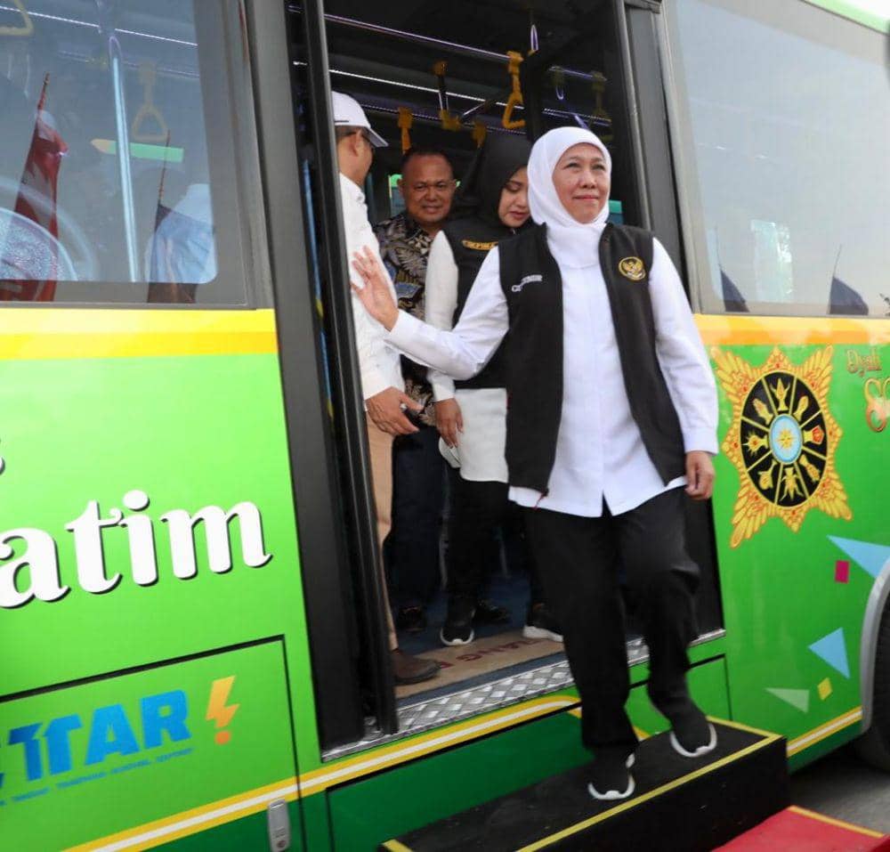 Bus Trans Jatim Diintegrasikan dengan 3 Transportasi di Surabaya