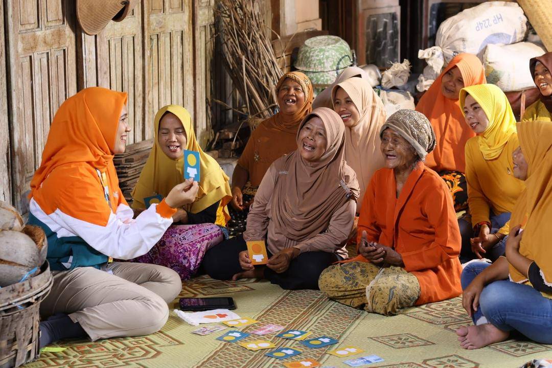 Ilustrasi komunitas pemberdaya BTPN Syariah/Dok BTPN Syariah
