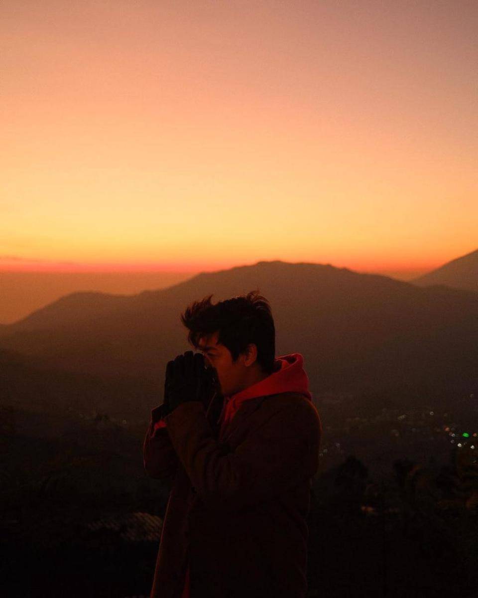 potret liburan Harris Vriza (instagram.com/harrisvriza)