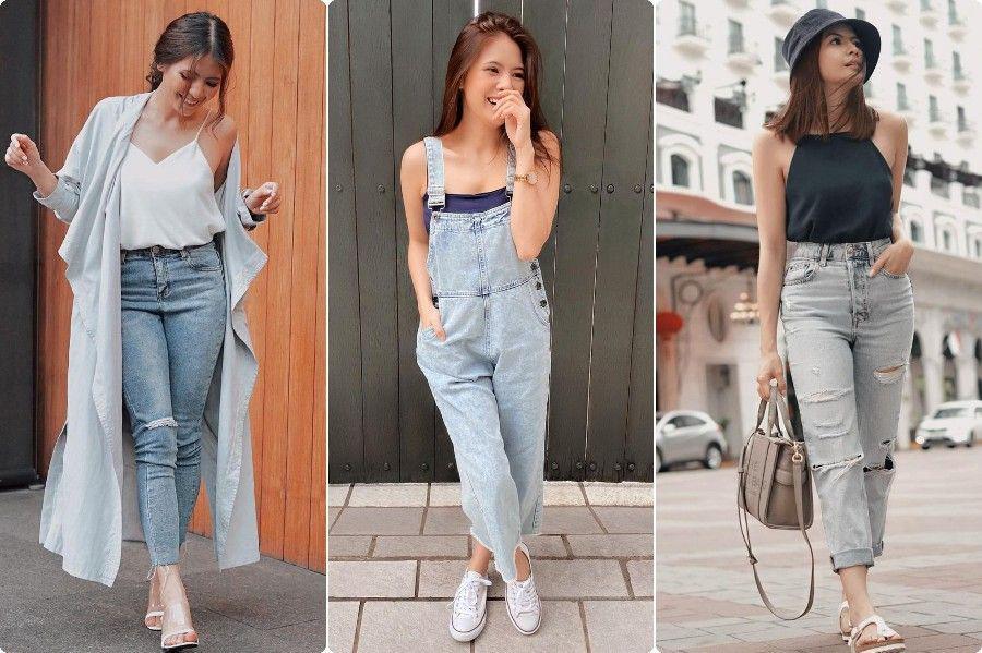 Busana Serba Jeans ala Sonya Pandarmawan Lallo, Ada Pants hingga Jaket