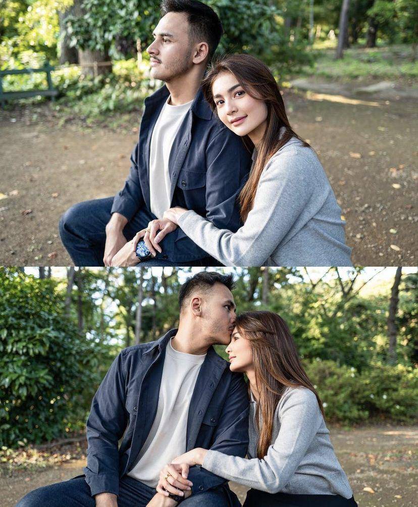 Debi Sagita dilamar Marco Ivanos di Jepang (instgaram.com/debisagita)