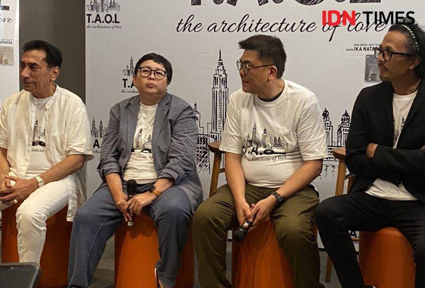 konferensi pers film T.A.O.L di TULUM Jakarta, Jumat (20/10/2023) (Dok. Rani Asnurida)