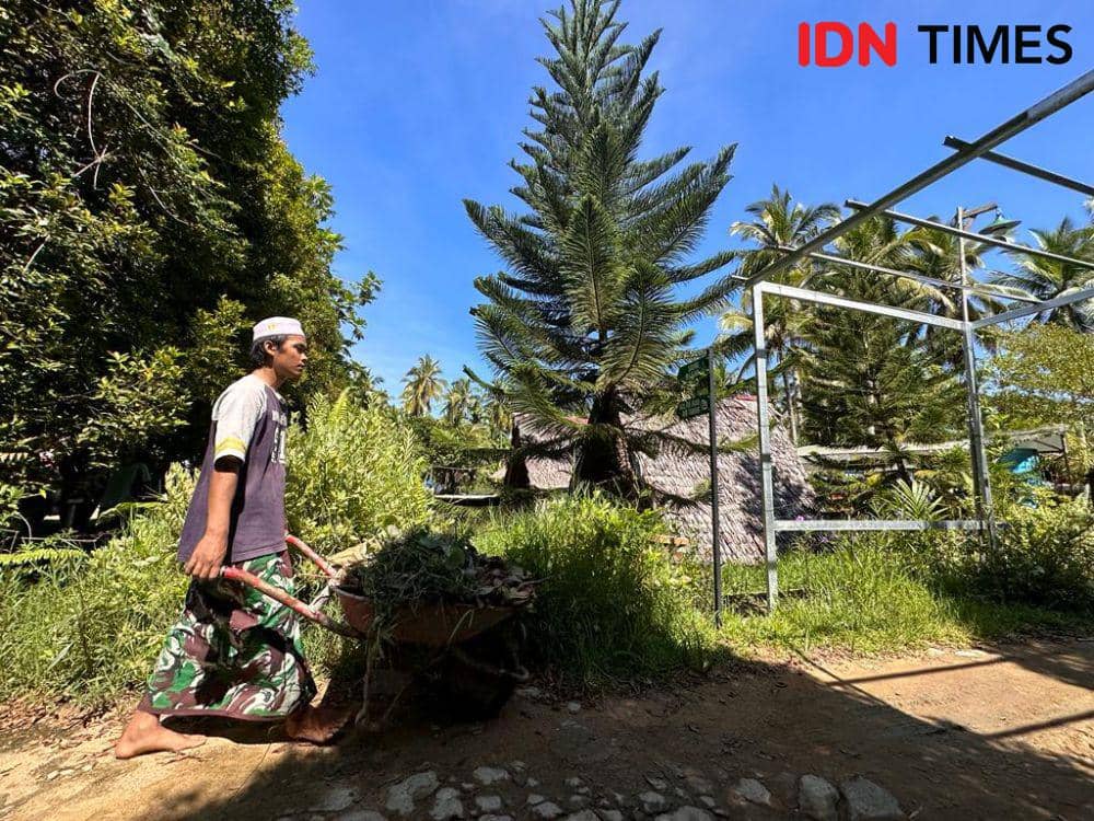 Melihat Ponpes Mu'Inul Islam Kalbar, Berkonsep 'Surgawi Tanpa Gadget'