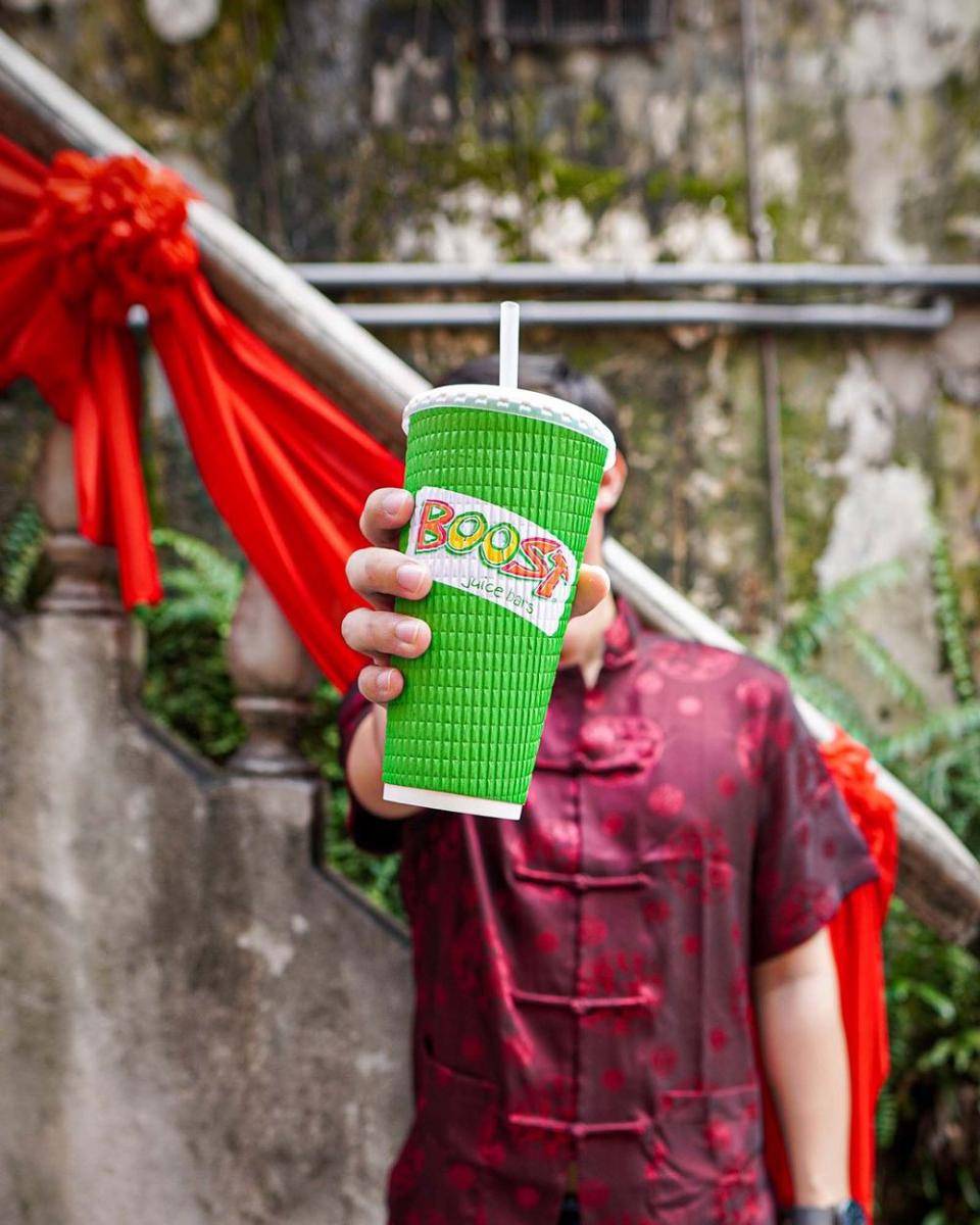Potret menu di Boost Juice (instagram.com/boostjuice_id)