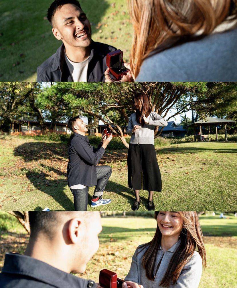 Debi Sagita dilamar Marco Ivanos di Jepang (instgaram.com/debisagita)