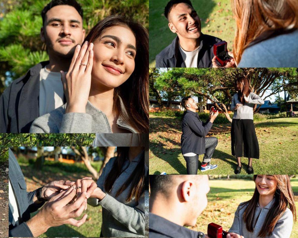 7 Potret Debi Sagita Dilamar Marco Ivanos di Jepang, So Sweet!