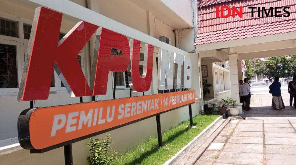 Kantor KPU NTB. (IDN Times/Muhammad Nasir)