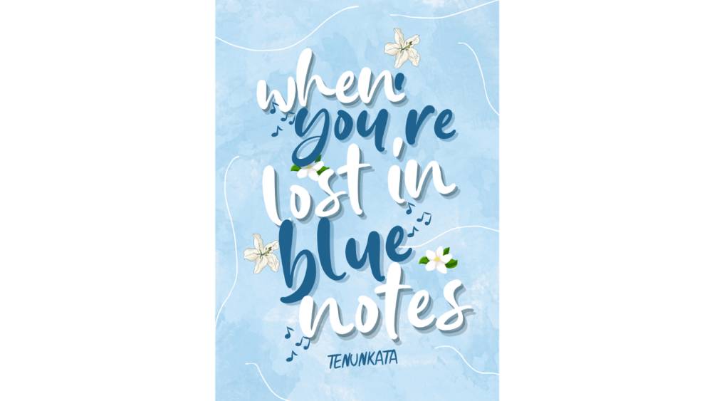 ilustrasi novel When You're Lost in Blue Notes (onepeachmedia.com/OPM Creative)