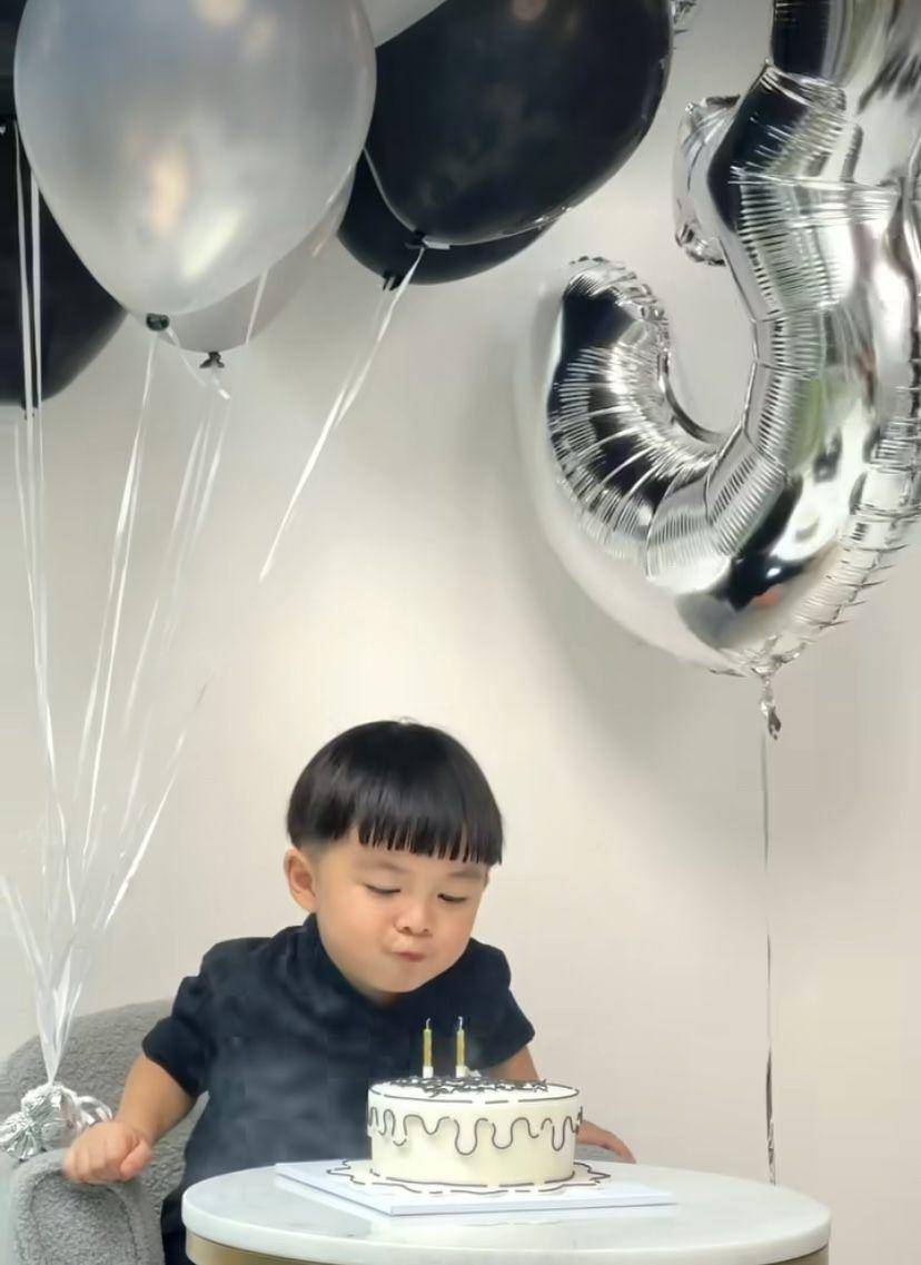 perayaan ultah ke-3 Dante Oliver Alinskie (instagram.com/chelseaoliviaa)