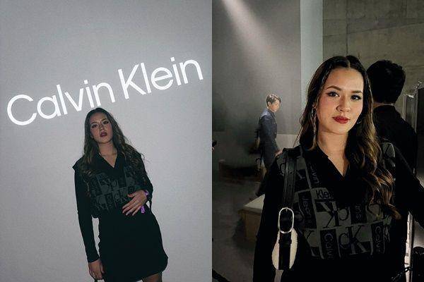 Raisa di Calvin Klein (instagram.com/raisa6690)